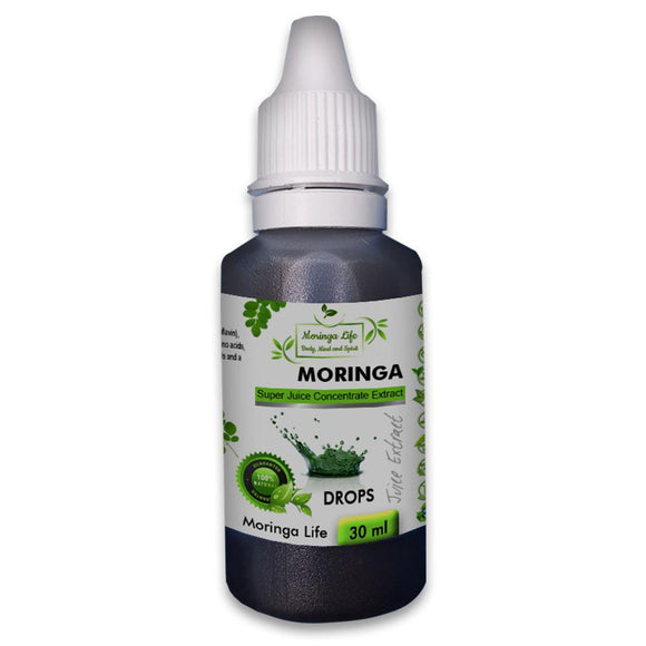 Organic Moringa Leaf Extract Concentrated Drops