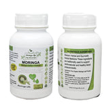 Pure Organic Moringa Capsules x 120 with added Turmeric - Image #1