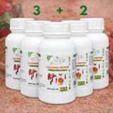 Cayenne Pepper Capsules x 120 – Natural Metabolism & Circulation Support