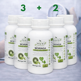 Moringa Capsules x 120 with Added Turmeric – Natural High Blood Pressure Support