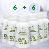 Moringa Capsules x 120 with Added Turmeric – Natural High Blood Pressure Support