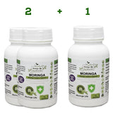 Pure Organic Moringa Capsules x 120 with added Echinacea - Image #3