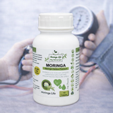 Moringa Capsules x 120 with Added Turmeric – Natural High Blood Pressure Support