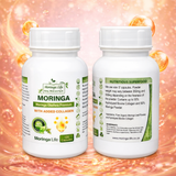 Moringa Capsules x 120 with Added Collagen – Inner Beauty & Wellness Formula