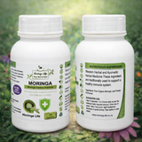 Moringa Capsules x 120 with Added Echinacea – Immune Support & Wellness Boost