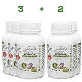 Pure Organic Moringa Capsules x 120 with added Gymnema Sylvestre - Image #4