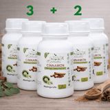 Cinnamon Capsules x 120 – Natural Blood Sugar & Metabolism Support - Moringa Life