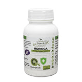 Pure Organic Moringa Capsules x 120 with added Echinacea - Image #1