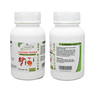 Cayenne Pepper Capsules x 120 - Image #1
