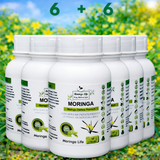 Moringa Capsules with African Potato – Immune & Inflammation Support (120 Capsules) - Moringa Life