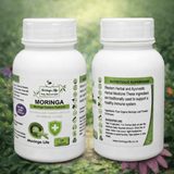Moringa Capsules x 120 with Added Echinacea – Immune Support & Wellness Boost - Moringa Life