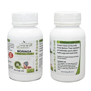 Moringa Capsules x 120 with added Gymnema Sylvestre - Moringa Life