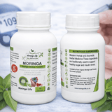 Moringa Capsules x 120 with Added Gymnema Sylvestre – Blood Sugar & Metabolic Wellness Support - Moringa Life
