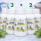Moringa Capsules x 120 with Added Gymnema Sylvestre – Blood Sugar & Metabolic Wellness Support - Moringa Life