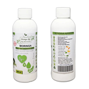 Moringa Concentrate Extract for High Blood Pressure and Cholesterol with added Turmeric - Moringa Life