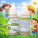 Moringa Leaf Extract Drops for Children – 30ml Natural Multivitamin Support - Moringa Life