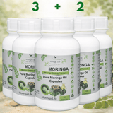 Moringa Oil Capsules 500mg x 120 – Nourishment from Within - Moringa Life
