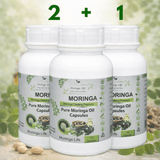 Moringa Oil Capsules 500mg x 120 – Nourishment from Within - Moringa Life