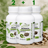 Moringa Seed Pills – Natural Cleanse, Energy & Blood Sugar Wellness Support (90 Capsules) - Moringa Life