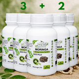 Moringa Seed Pills – Natural Cleanse, Energy & Blood Sugar Wellness Support (90 Capsules) - Moringa Life