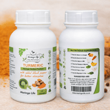 Turmeric Capsules with Black Pepper x 120 – Anti-Inflammatory & Joint Support - Moringa Life